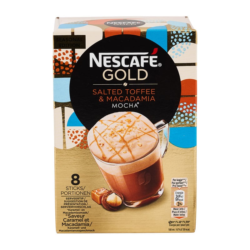 Nescafé - salted coffee - 8x14,6 g