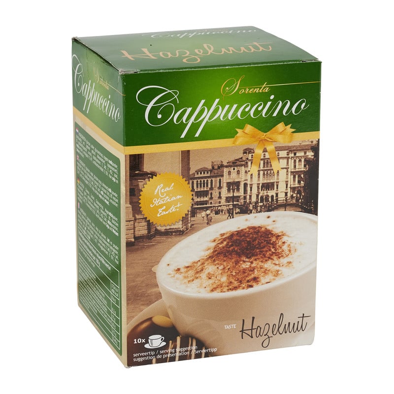 Sorenta cappuccino - hazelnoot - 10 stuks 