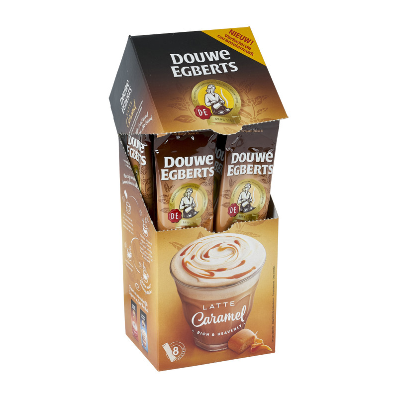 Douwe Egberts - Latte Caramel - 8 sachets