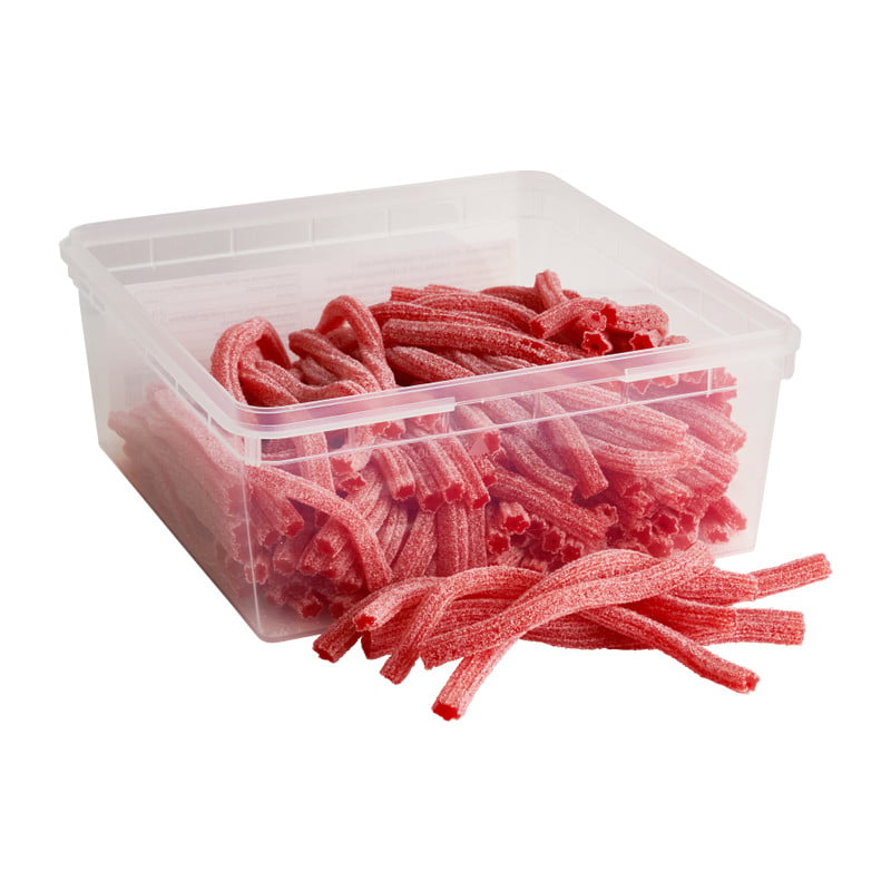 Kilo snoep sticks met aardbeismaak - 1 kg
