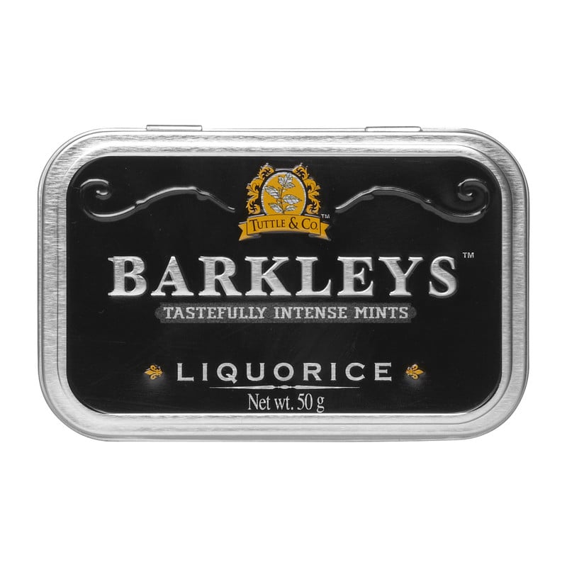 Barkleys liquorice - 50 gram