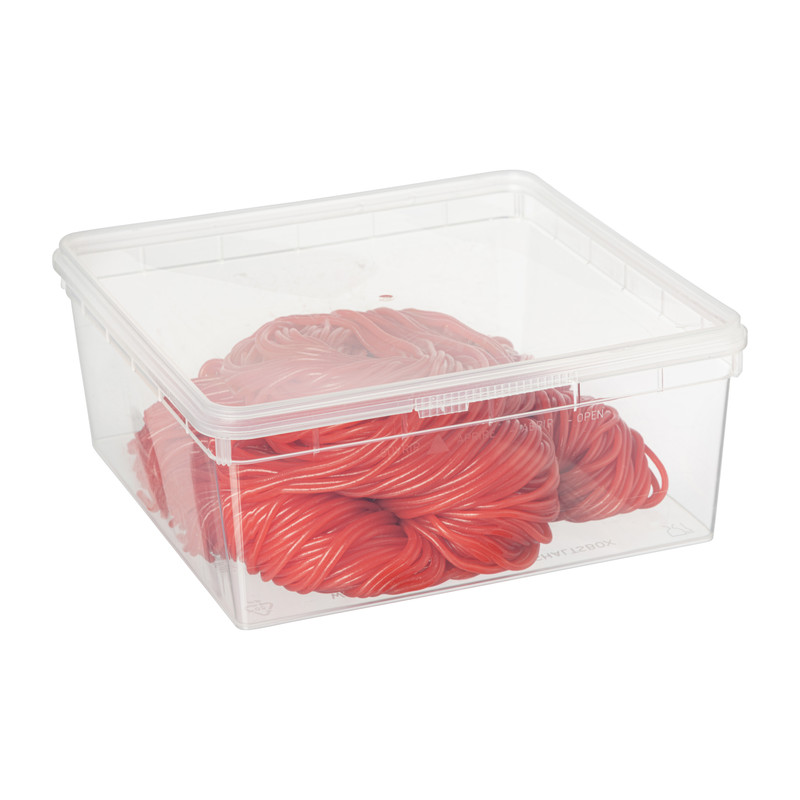 Kilo snoep veters - aardbei - 1kg 