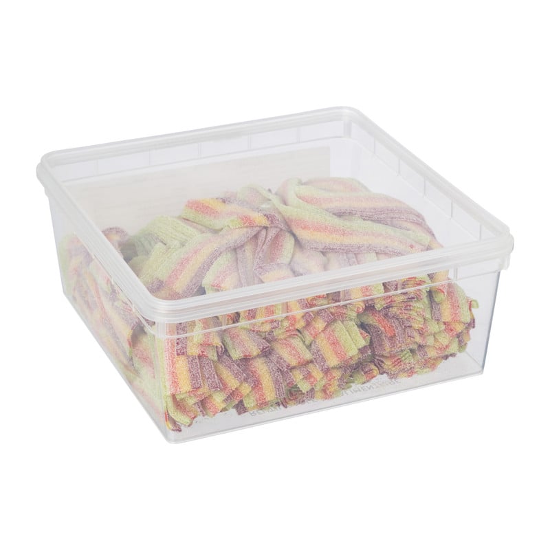 Kilo snoep zure matten - 4 kleuren - 1 kg