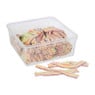 Kilo snoep zure matten - 4 kleuren - 1 kg