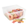 Kilo snoep zure matten - 4  smaken - 1 kg