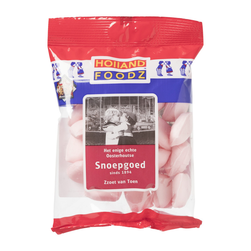 Fruitkussentjes - roze - 160 g 
