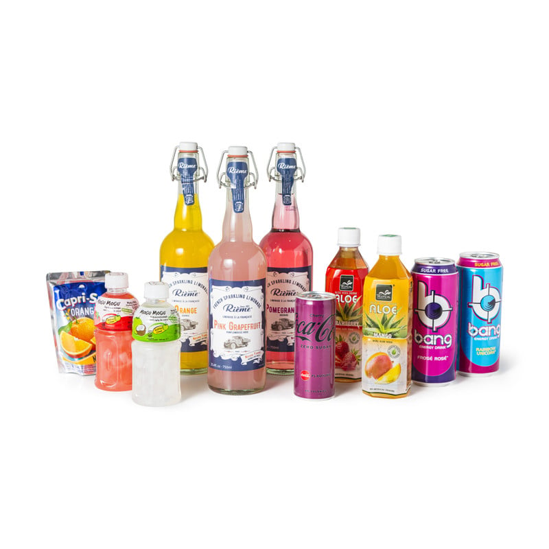 Limonade met prik - granaatappel - 750 ml 