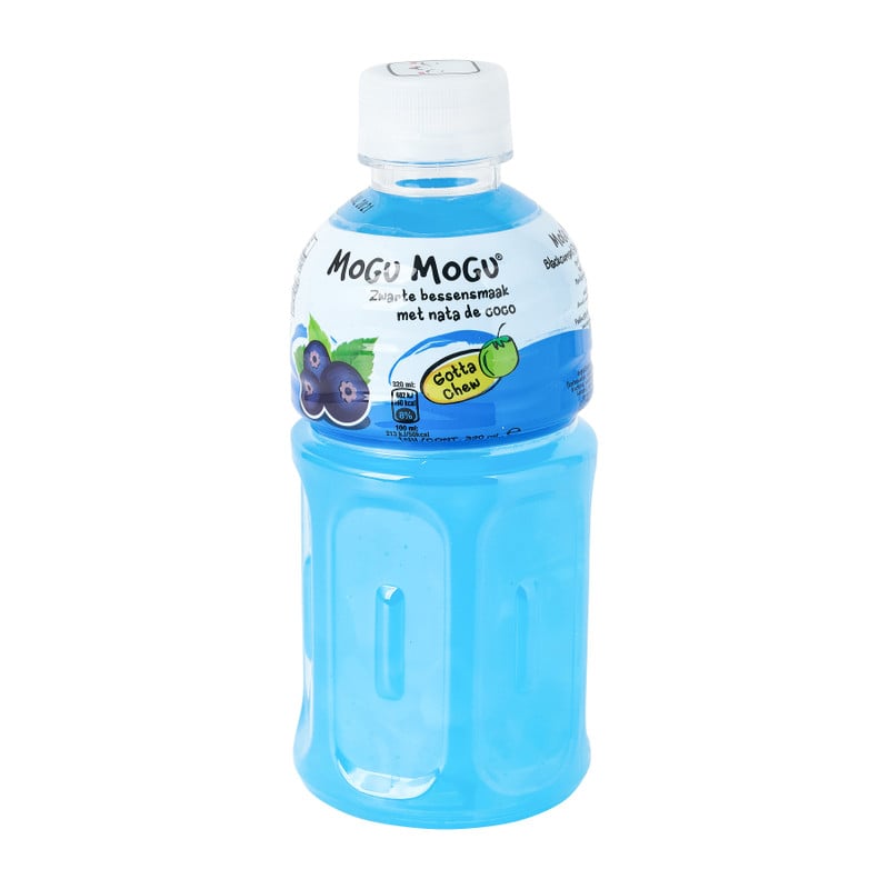 Mogu Mogu - zwarte bessensmaak - 320 ml