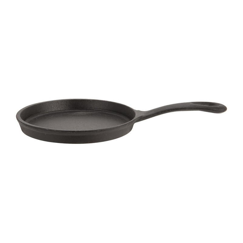 Chocolate chipmix met gietijzeren pan