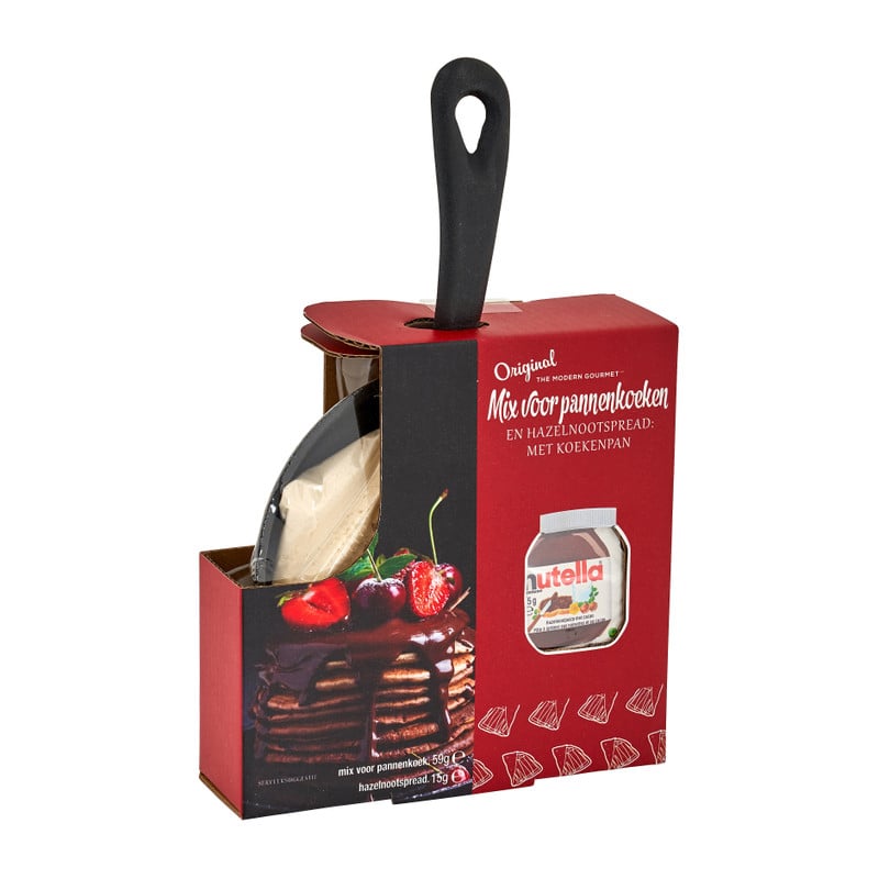 Baking kit - pannenkoeken met Nutella
