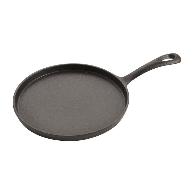 Pannenkoekenmix met gietijzeren pan