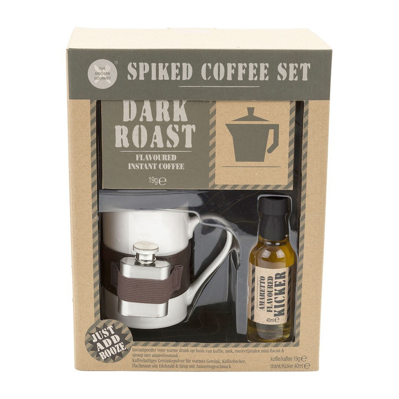 Cadeauset dark coffee booze