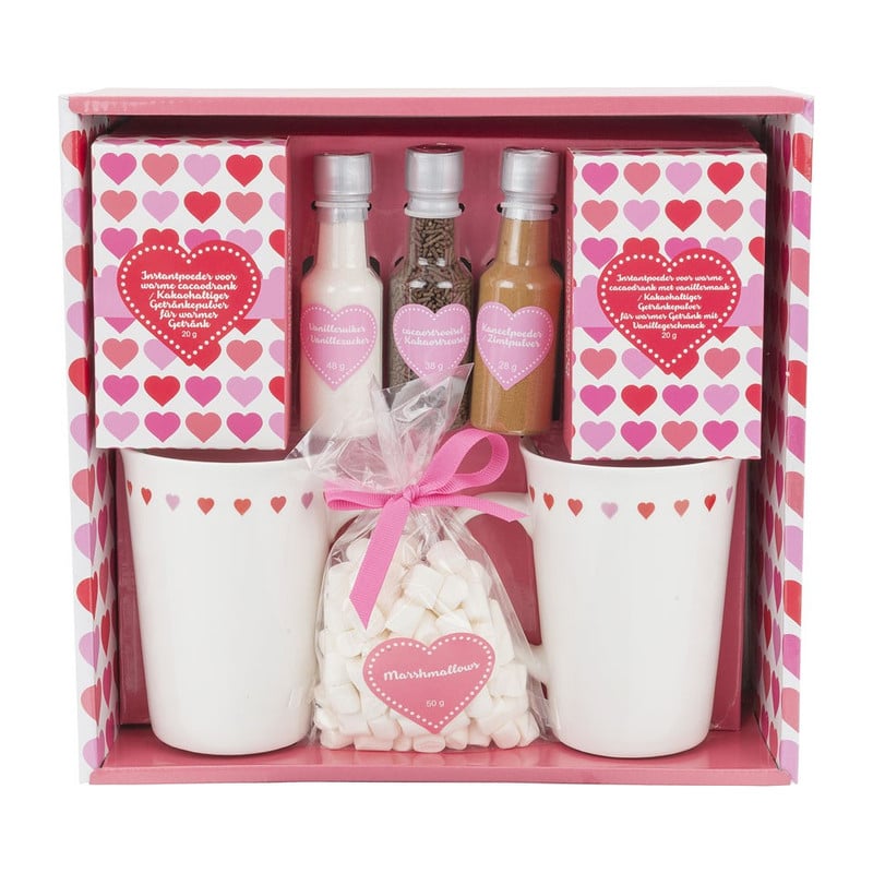Cadeauset voor warme chocomel - voor 2 personen