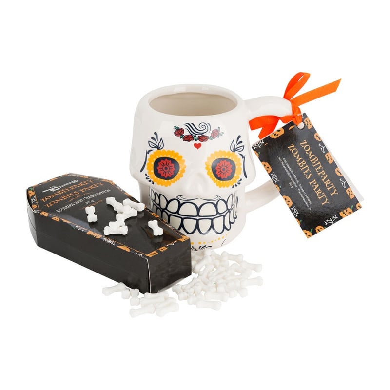 Skull mok met snoep
