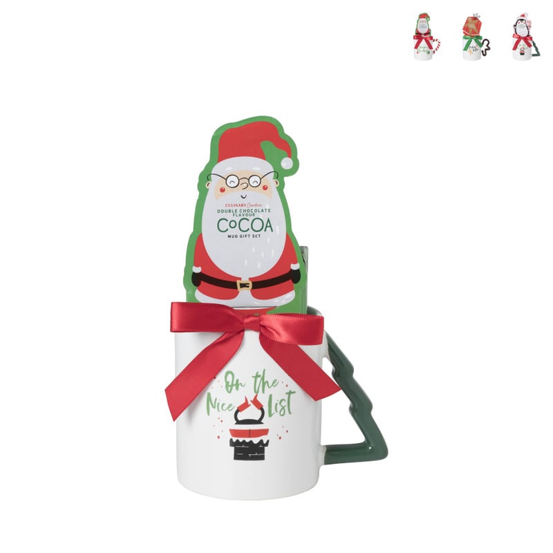 Mug giftset - met hot chocolate mix 