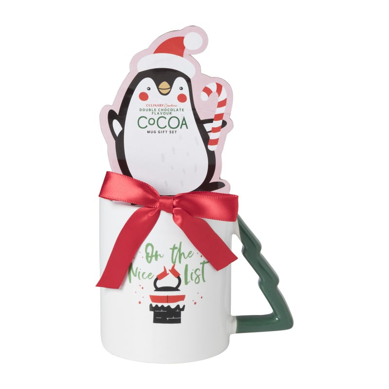 Mug giftset - met hot chocolate mix 