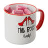 Mok met snoepjes - lady boss - kersensmaak 