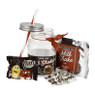 Giftset mason jar - chocolade milkshake - M&M