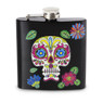 Veldfles skull met pinda's - zwart