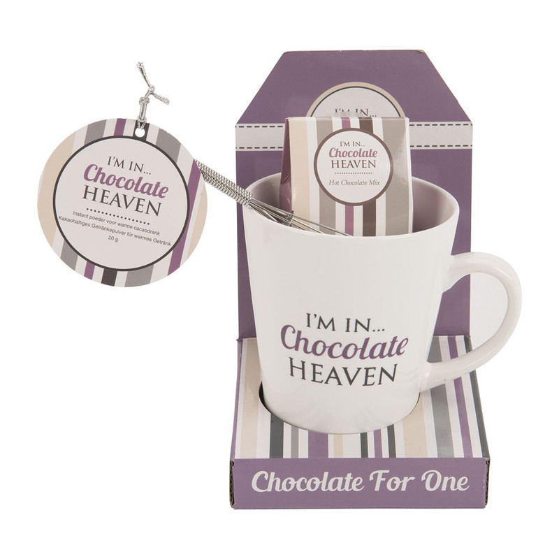 Giftset mok - I’m in chocolate heaven 