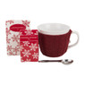 Mok met sweater – koffie - rood 