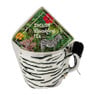 Mok met oor giftset - zebra - thee