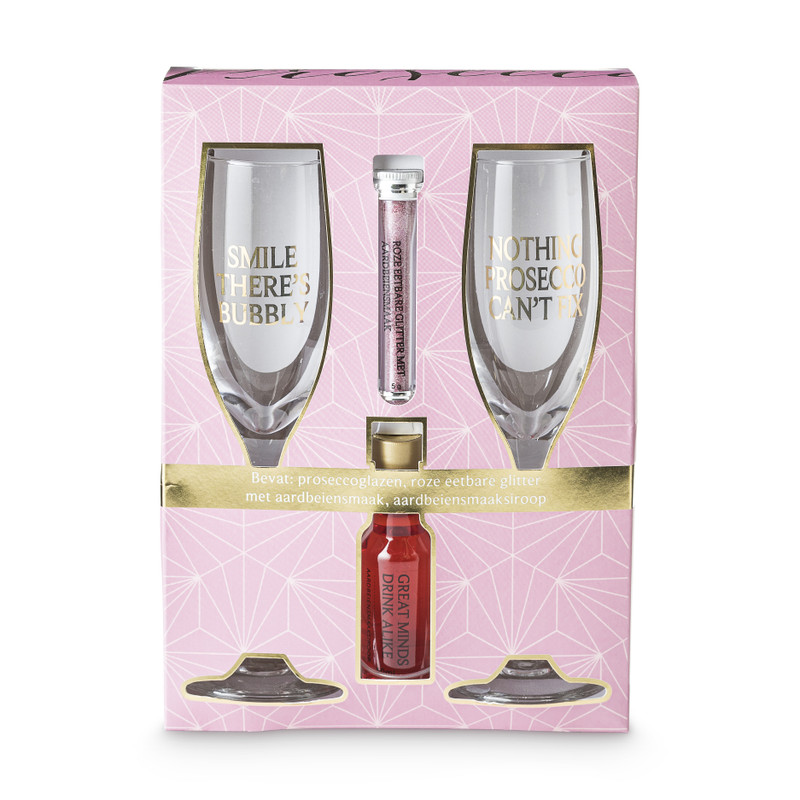 Prosecco gift set