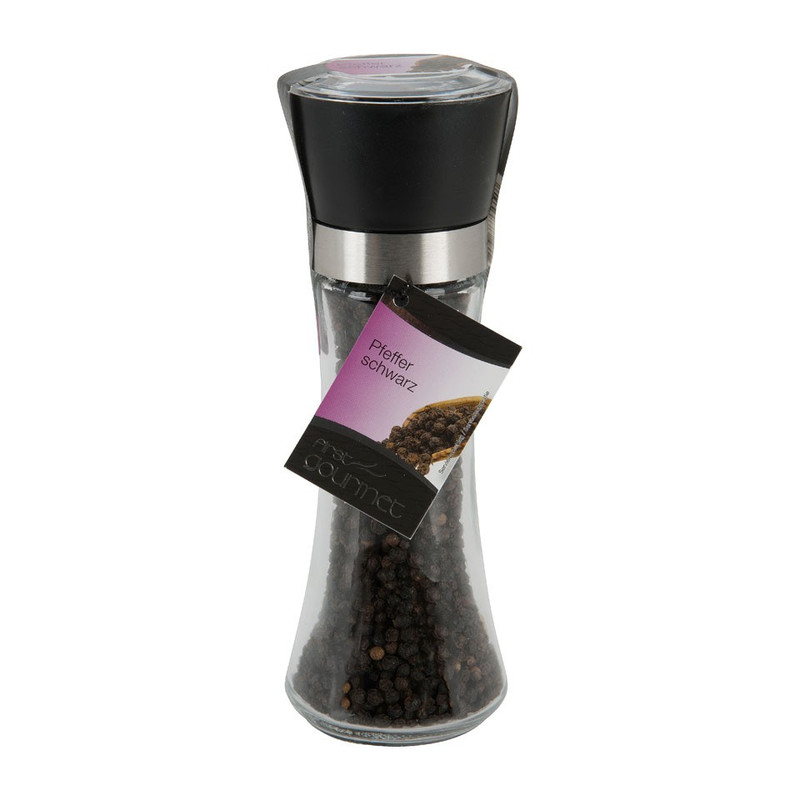 Zwarte peper met molen - 90 gram
