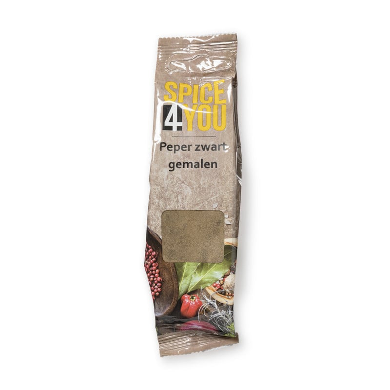 Spice 4 you - peper zwart gemalen - 50 g