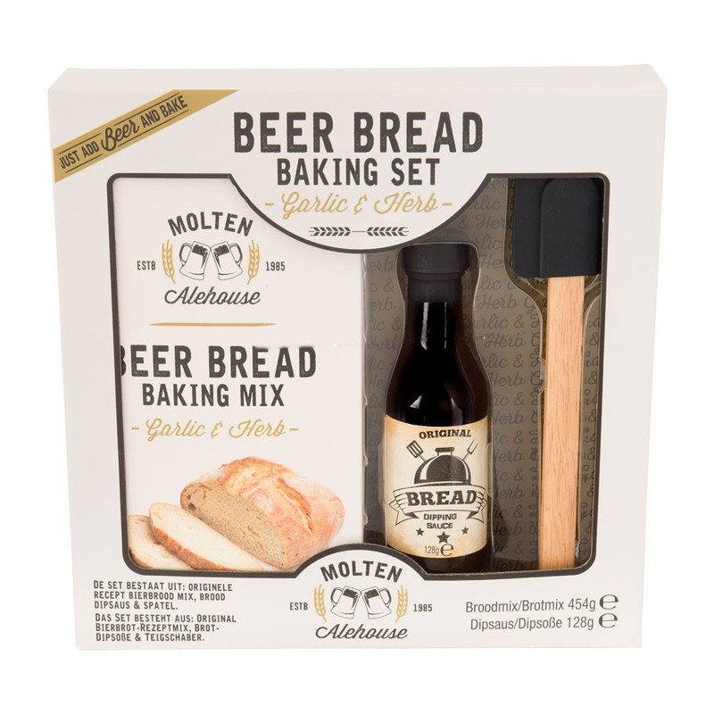 Bierbrood bakmix set - Garlic & Herbs