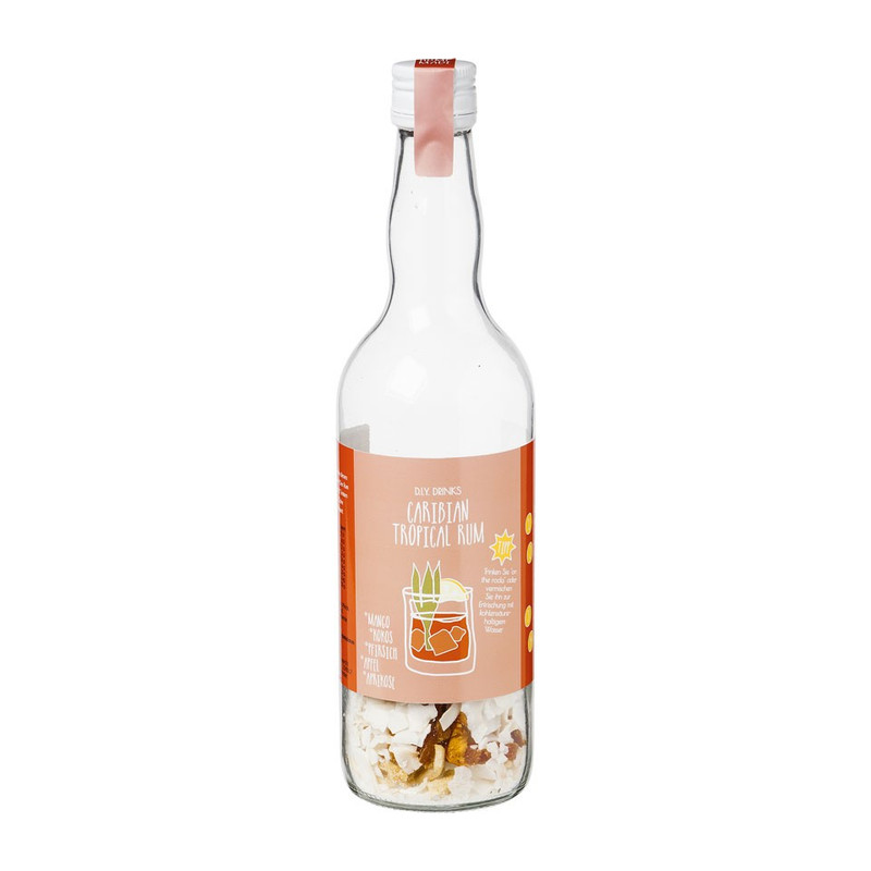 DIY cocktail drink - Caribbean Tropical