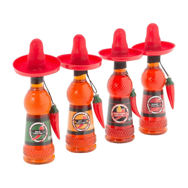 Giftset chili olie