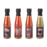 Hete saus giftset - skull - set van 4