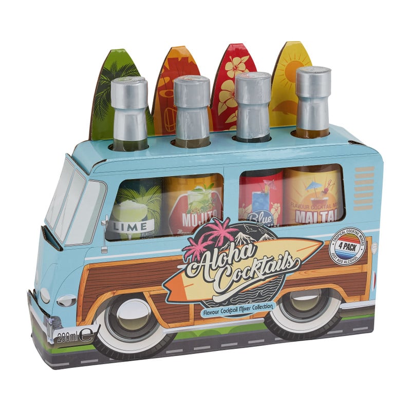 Cocktail mix bus - 4 smaken