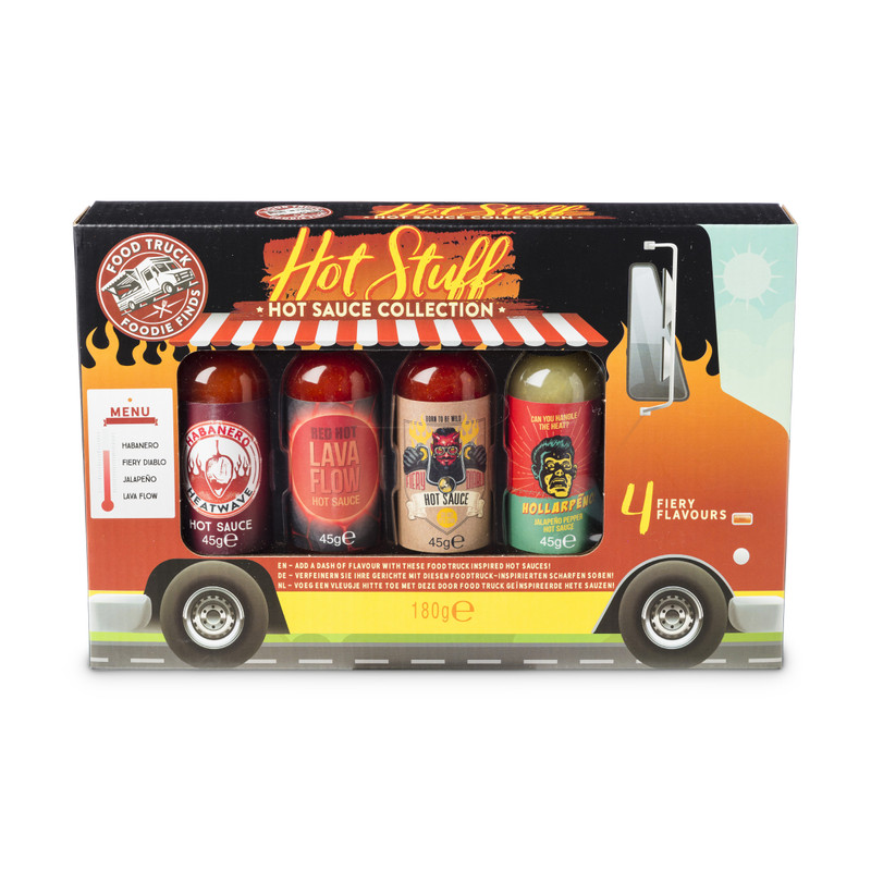Hot sauce truck - 4x45 gram