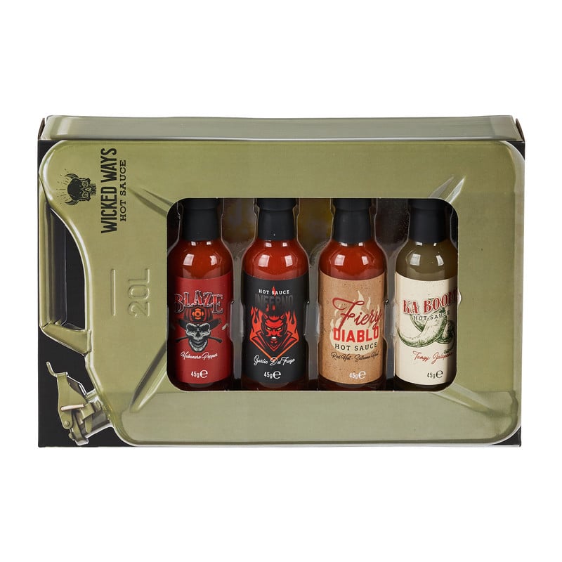 Gas tank hot sauce - 4x25g