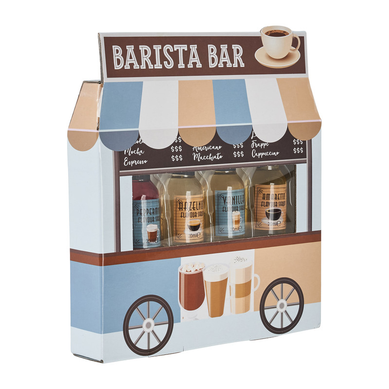 Koffie siroop mini's - 4x20 ml