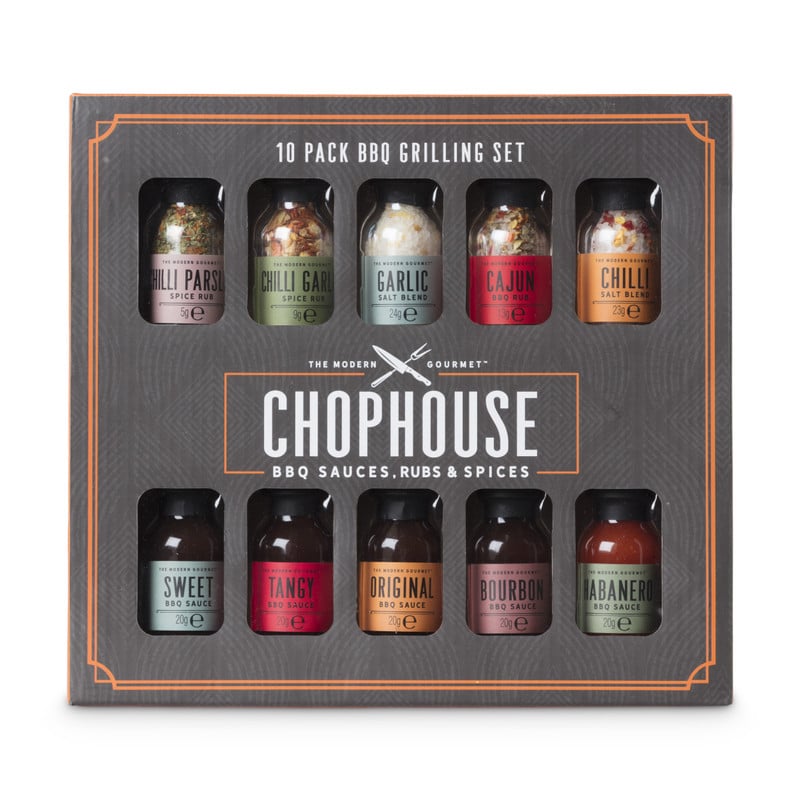 Grill & spice set - 10 stuks 