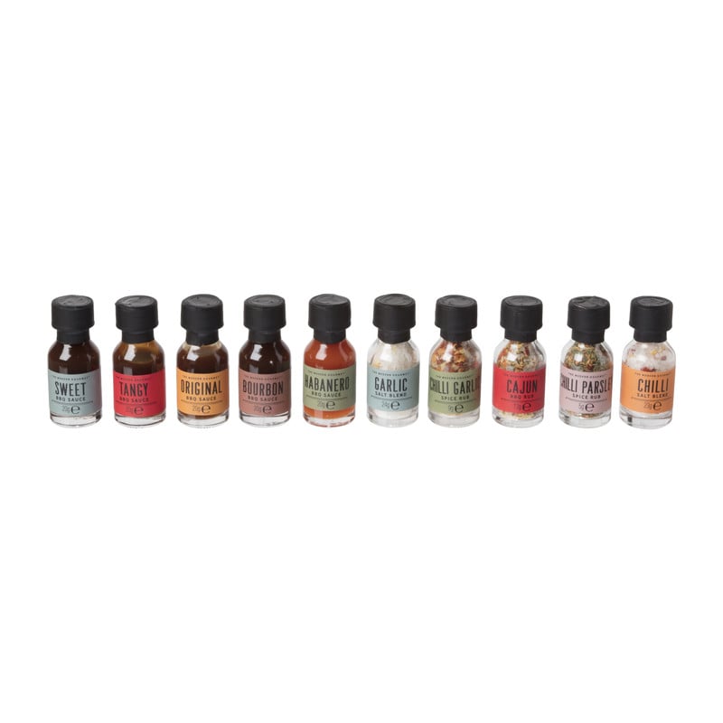 Grill & spice set - 10 stuks 