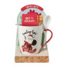 Kerst mok beer met lepel - diverse varianten