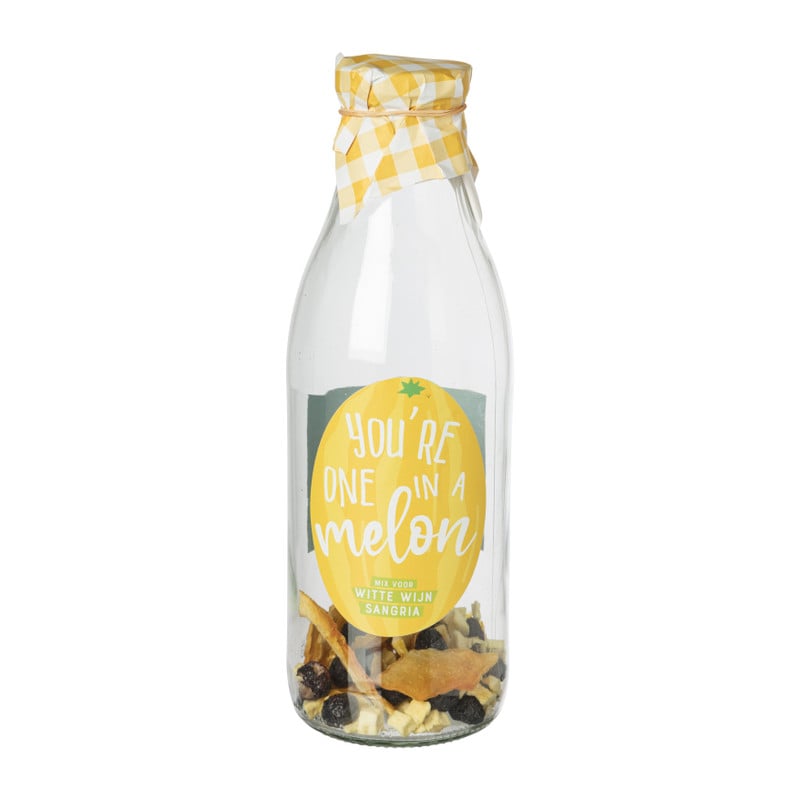 Fruitig mixdrankje - meloen - voor 1 liter