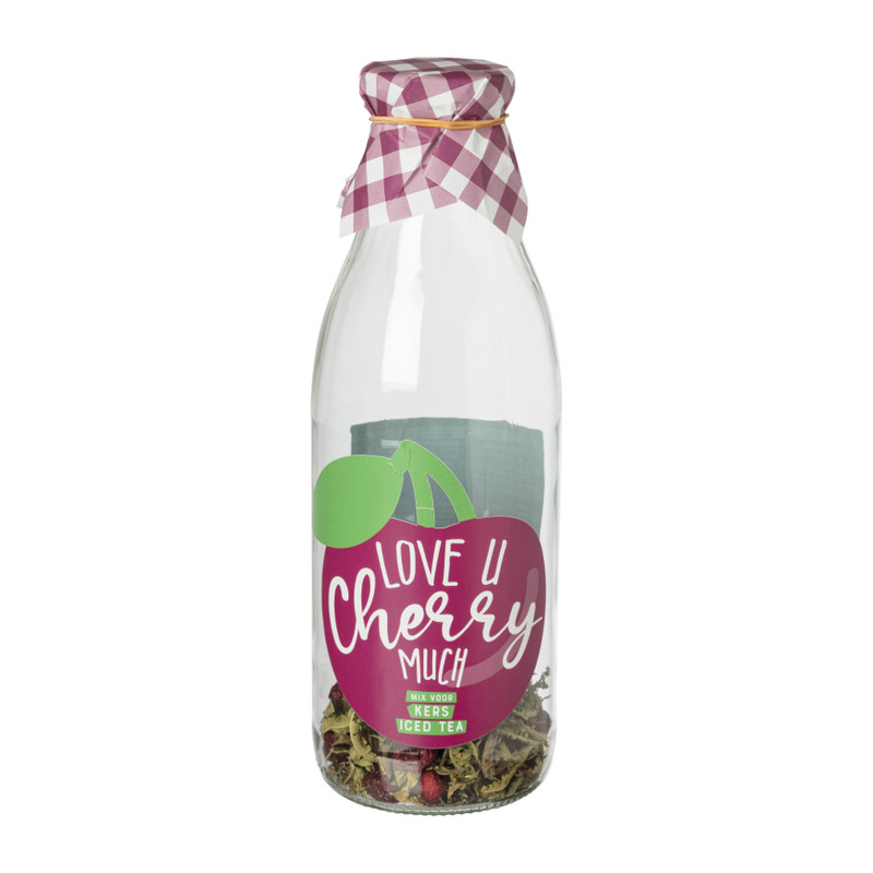 Fruitig mixdrankje - kersen - voor 1 liter