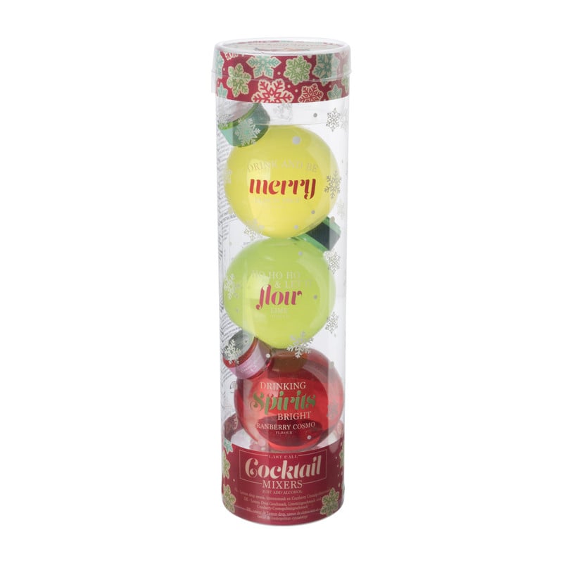Kersthanger drinks - set van 3 - alcoholvrij