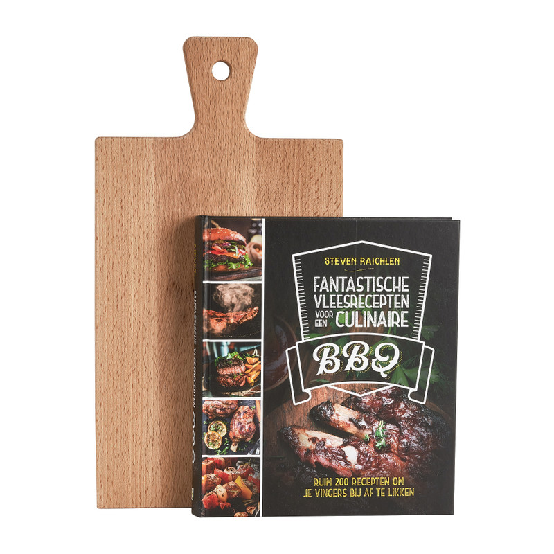 Kookboek Fantastische vleesgerechten voor een culinaire BBQ - met happenplank