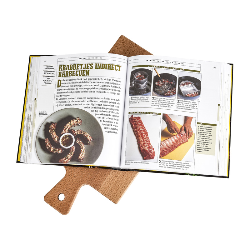 Kookboek Fantastische vleesgerechten voor een culinaire BBQ - met happenplank