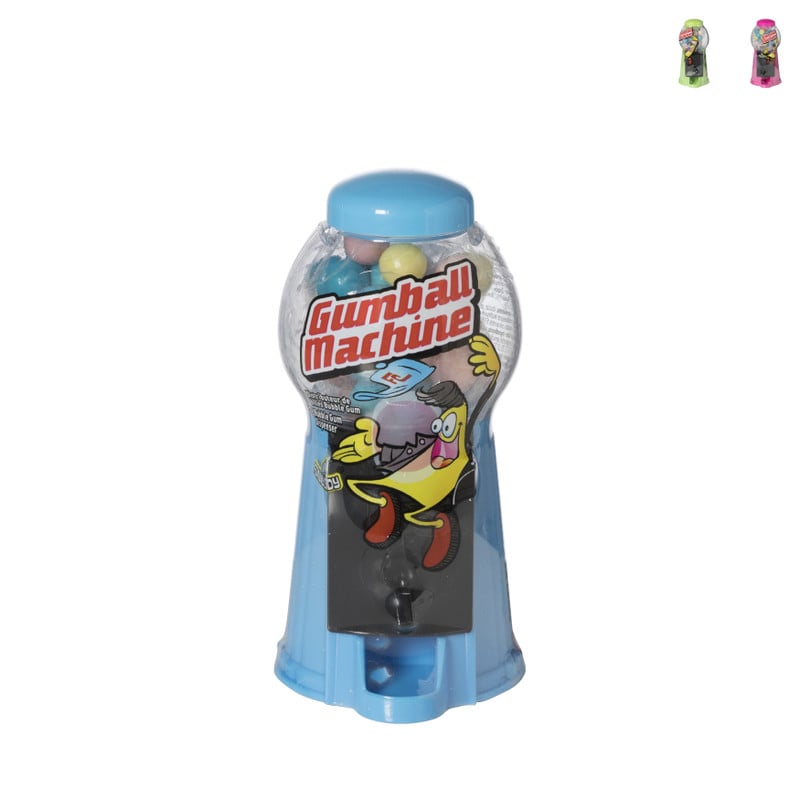 Kauwgomballenautomaat - diverse kleuren - 12.5 cm