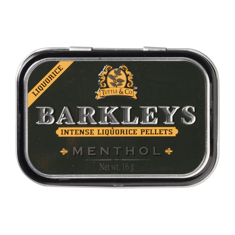 Barkley liquorice - menthol - 16 gram