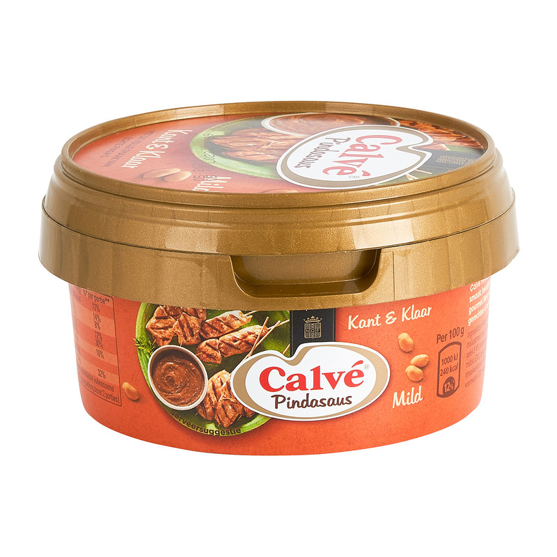 Calvé Pindasaus mild - kant & klaar – 200 g
