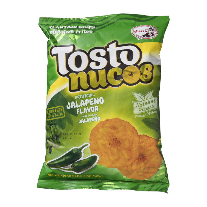 Charricos bananenchips - jalepeno - 142 g