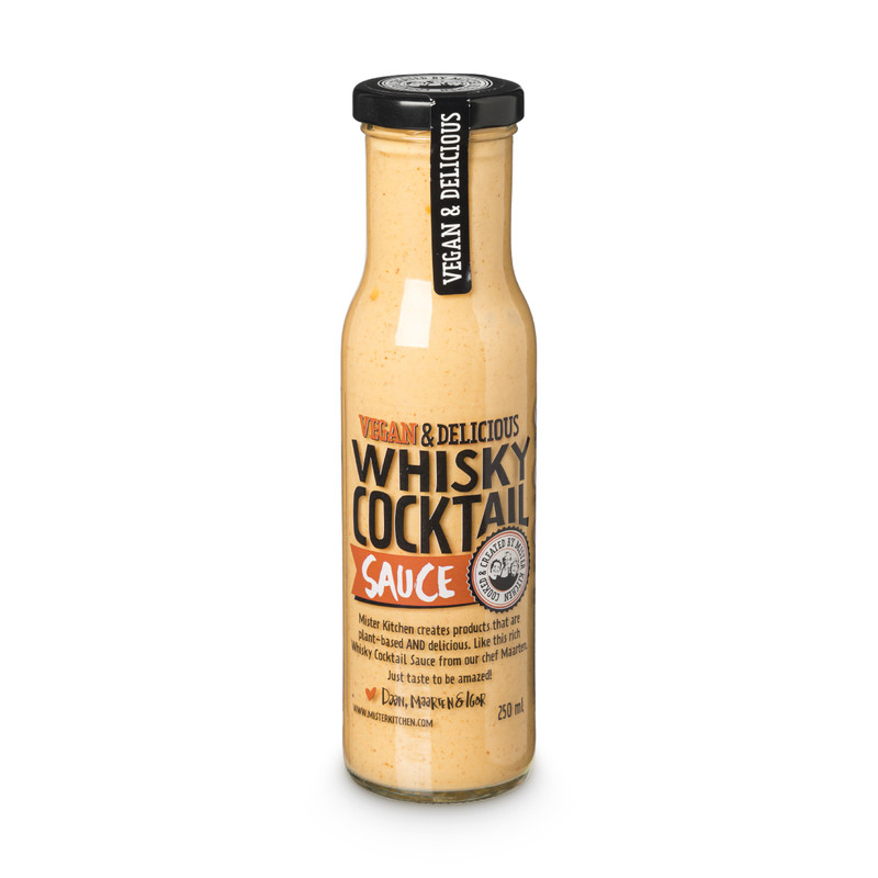 Vegan whiskey cocktailsaus - 250 ml